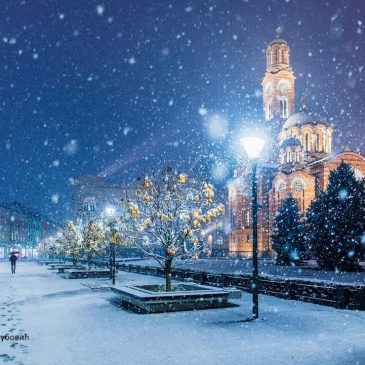 Снег у новембру у Бањалуци